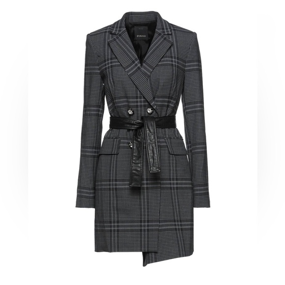 Pinko Jackets & Blazers - NWT PINKo Plaid Women's Coat/blazer